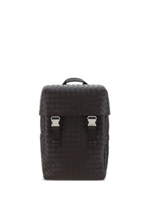 Bottega Veneta Zaino Avenue Intrecciato leather backpack - Brown