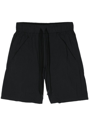 Andrea Ya'aqov crinkled mid-rise swim shorts - Black