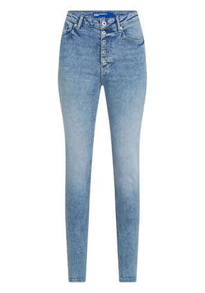 Karl Lagerfeld Jeans high-rise skinny jeans - Blue