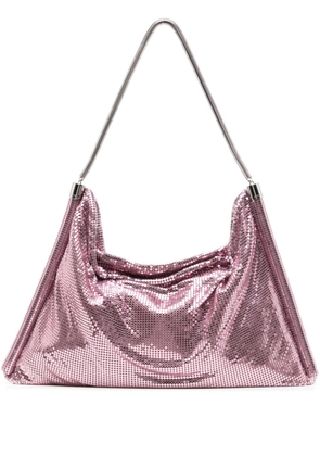 Rabanne chainmail shoulder bag - Pink