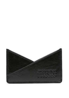 MM6 Maison Margiela Japanese 6 leather card holder - Black