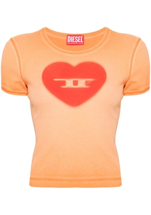 Diesel T-Ele cotton T-shirt - Orange