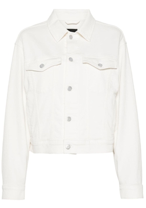 BOSS long-sleeves denim jacket - White