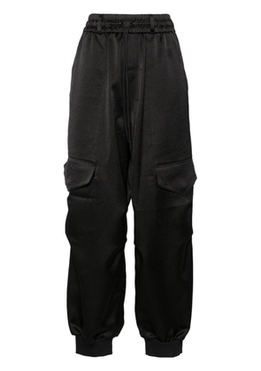 Y-3 Tech seersucker cargo pants - Black