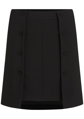 Karl Lagerfeld Archive wrap miniskirt - Black