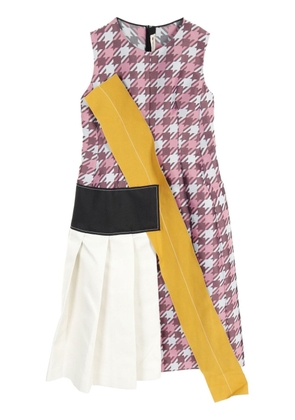 Marni Pre-Owned 2000s patchwork sleeveless dress - Pink