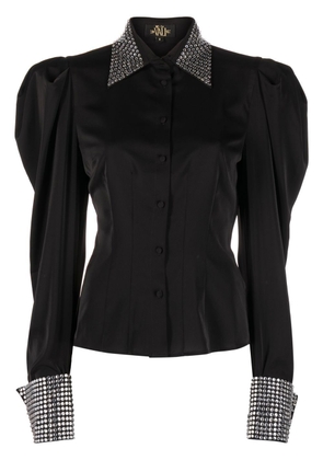 De La Vali El Paso puff-sleeve blouse - Black