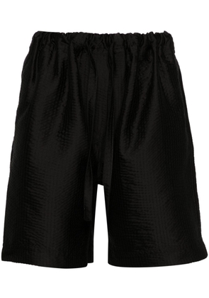 Christian Wijnants Pele twill shorts - Black