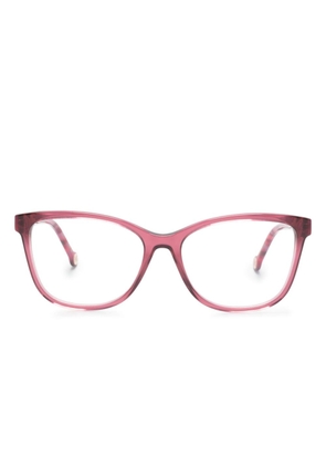 Carolina Herrera butterfly-frame glasses - Pink