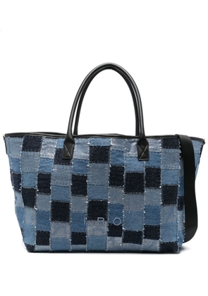 IRO Cabiro patchwork tote bag - Blue