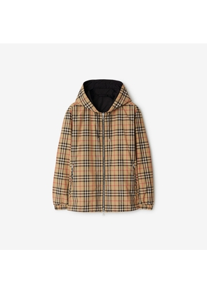 Burberry Reversible Check Jacket, Archive Beige