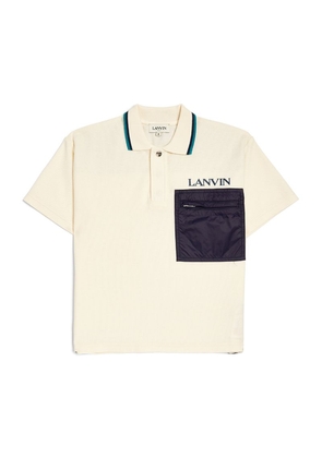 Lanvin Enfant Cotton Polo Shirt (4-14 Years)