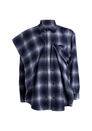 Y/Project Snap-Off Check Shirt