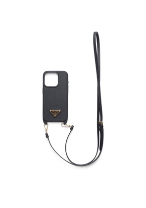 Prada Saffiano Leather Iphone 15 Pro Case