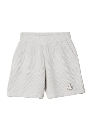 Brunello Cucinelli Kids Cotton Bernie Bear Shorts (2-6 Years)