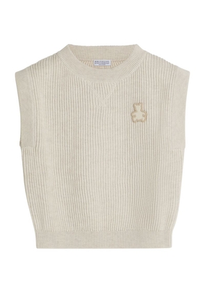 Brunello Cucinelli Kids Bernie Sweater Vest (2-6 Years)