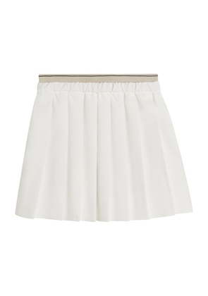 Brunello Cucinelli Kids Pleated Tennis Skirt (4-12 Years)