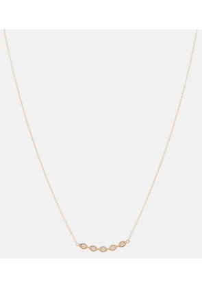 Sydney Evan 14kt gold necklace with diamonds