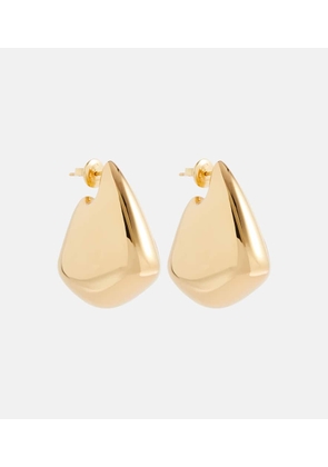 Bottega Veneta Fin Small 18kt gold-plated sterling silver earrings