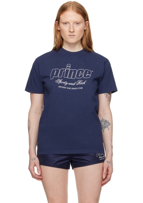 Sporty & Rich Navy Prince Edition T-Shirt
