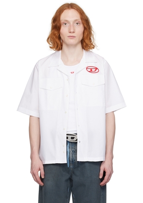 Diesel White S-Mac-22-B Shirt