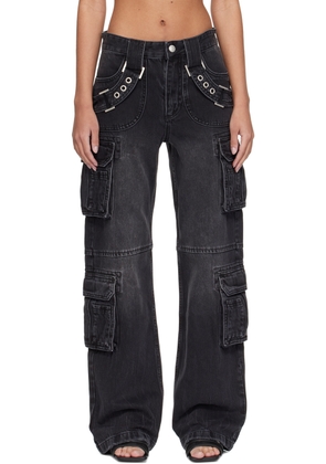 MISBHV Black Harness Jeans