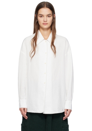 YMC White Lena Shirt