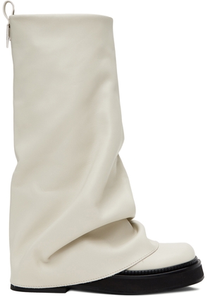 The Attico Off-White Robin Boots