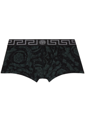 Versace Underwear Black Barocco Boxers
