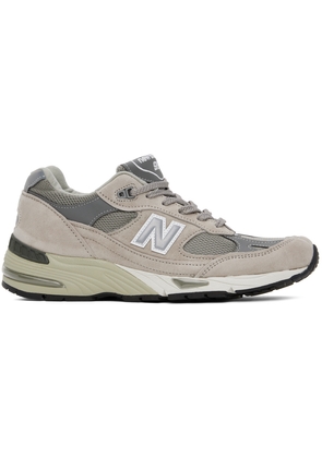 New Balance Gray Made In UK 991v1 Sneakers
