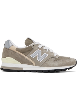 New Balance Taupe Made in USA 996 Core Sneakers