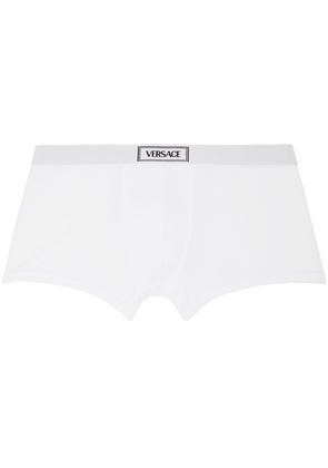 Versace Underwear White 90s Boxers