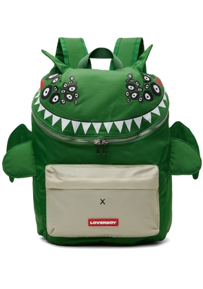 Charles Jeffrey LOVERBOY Green Beithir Backpack