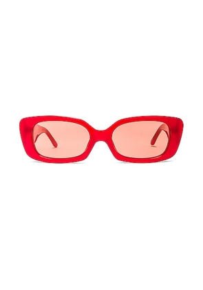 Magda Butrym Magda16 Sunglasses in Red - Red. Size all.