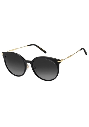 Marc Jacobs Dark Grey Shaded Oval Ladies Sunglasses MARC 552/G/S 02M2/9O 54