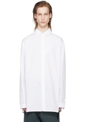 A-COLD-WALL* White Contrast Panel Shirt