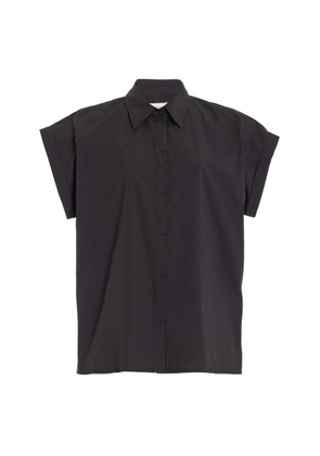 Matteau - Relaxed Cotton Shirt - Black - 3 - Moda Operandi