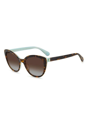 Kate Spade Polarized Brown Gradient Cat Eye Ladies Sunglasses AMBERLEE/S 0086/LA 55