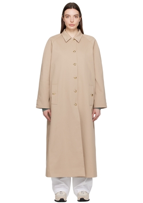 ANINE BING Taupe Randy Trench Coat