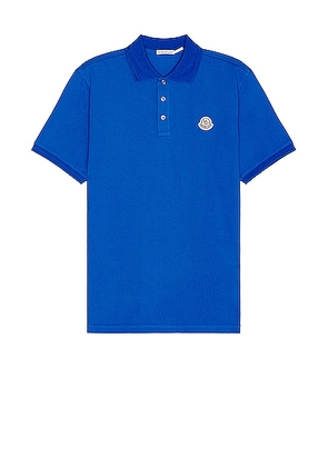 Moncler Polo in Bluette - Blue. Size L (also in ).