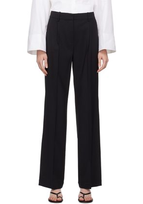 CO Black Pleated Trousers