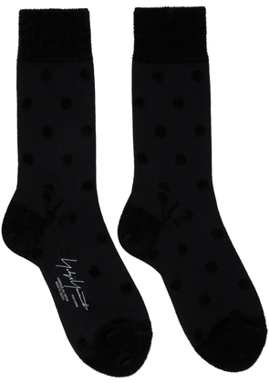 YOHJI YAMAMOTO Black Dot Socks