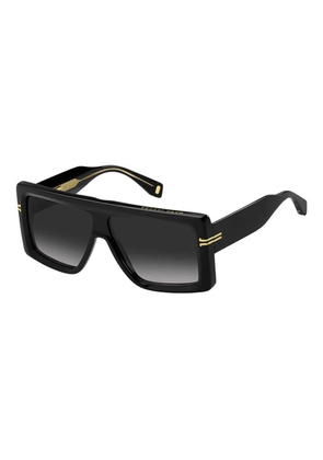 Marc Jacobs Dark Grey Shaded Rectangular Ladies Sunglasses MJ 1061/S 07C5/9O 59