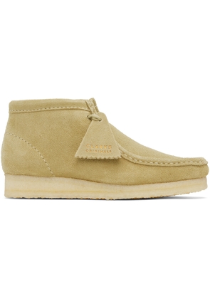 Clarks Originals Taupe Wallabee Boots