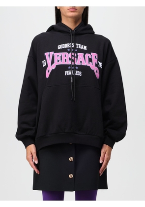 Sweatshirt VERSACE Woman colour Black
