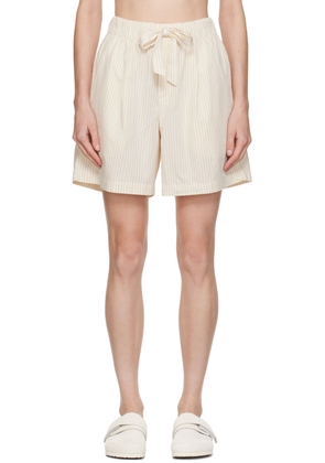 Tekla Off-White Birkenstock Edition Pyjama Shorts