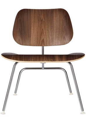 Herman Miller® Brown Eames Molded Plywood Metal Base Lounge Chair