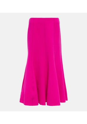 Gabriela Hearst High-rise virgin wool maxi skirt