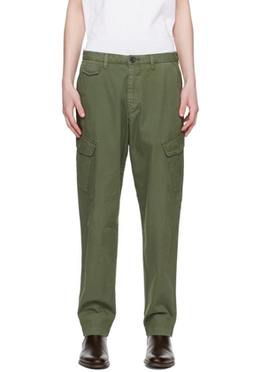 PS by Paul Smith Green Flap Pocket Cargo Pants