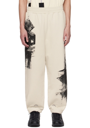 A-COLD-WALL* Off-White Brushstroke Sweatpants